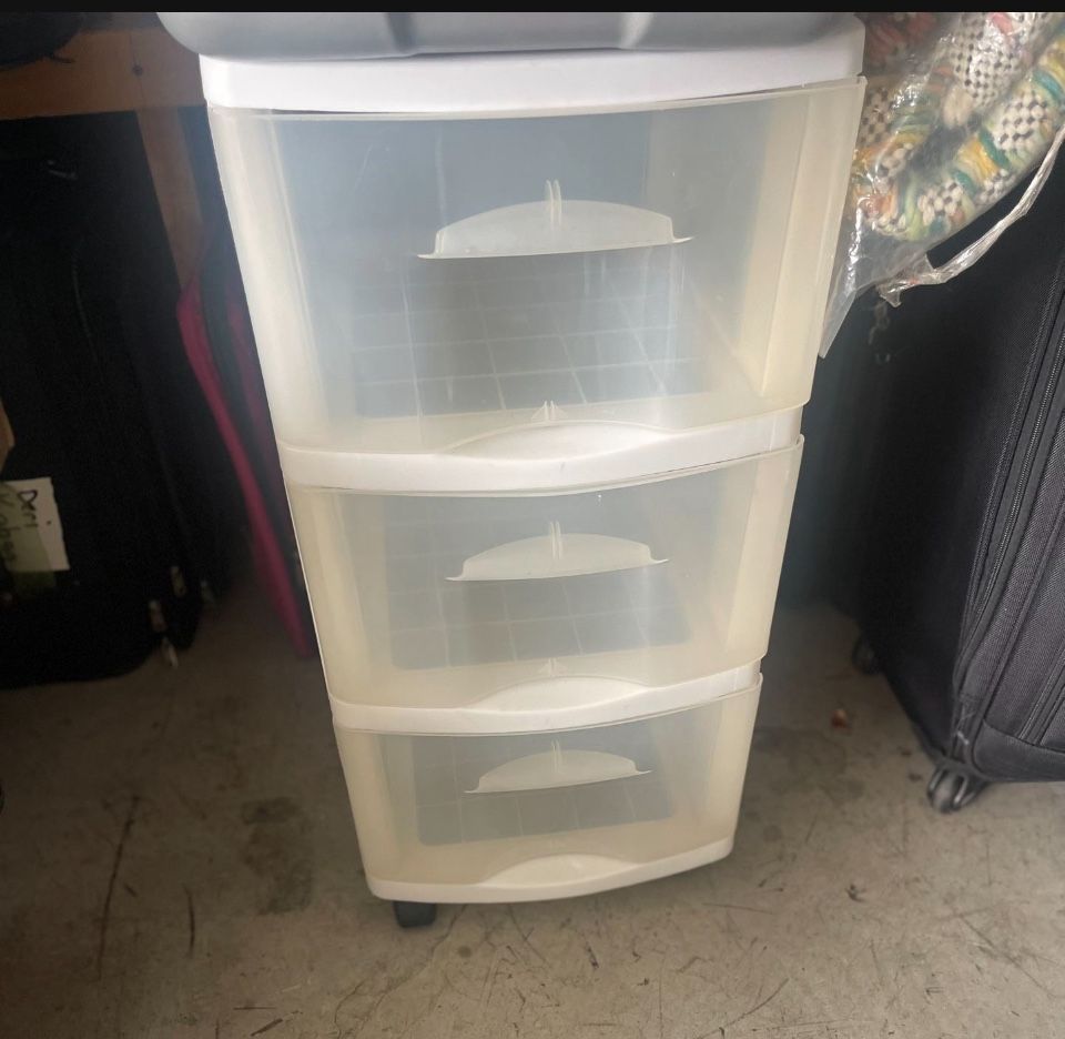 Plastic Storage Drawers