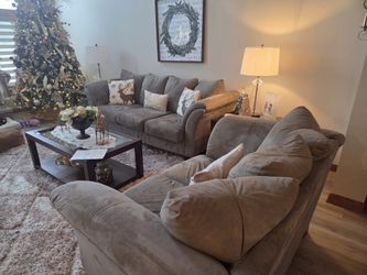 Like New Sofa And Love Seat