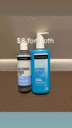 Neutrogena Toner & Hydro Boost Body Gel Bundle
