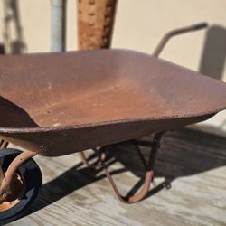 Antique Wheel Barrel 