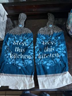 Sets towels each $7 hand made