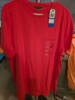 Nautica Performance Tee XL Red
