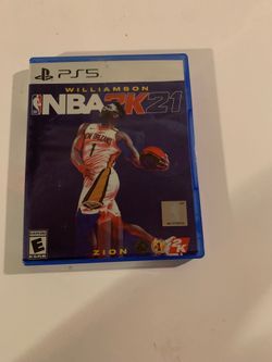 NBA 2K21 for the PlayStation 5