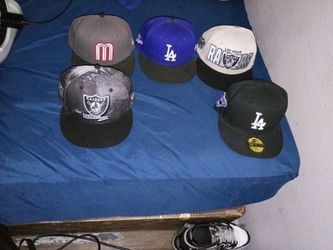 Raider Hats, Mexico Hat, & L-A Hat