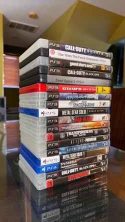 Lot of PS3 PS4 PS5 Games