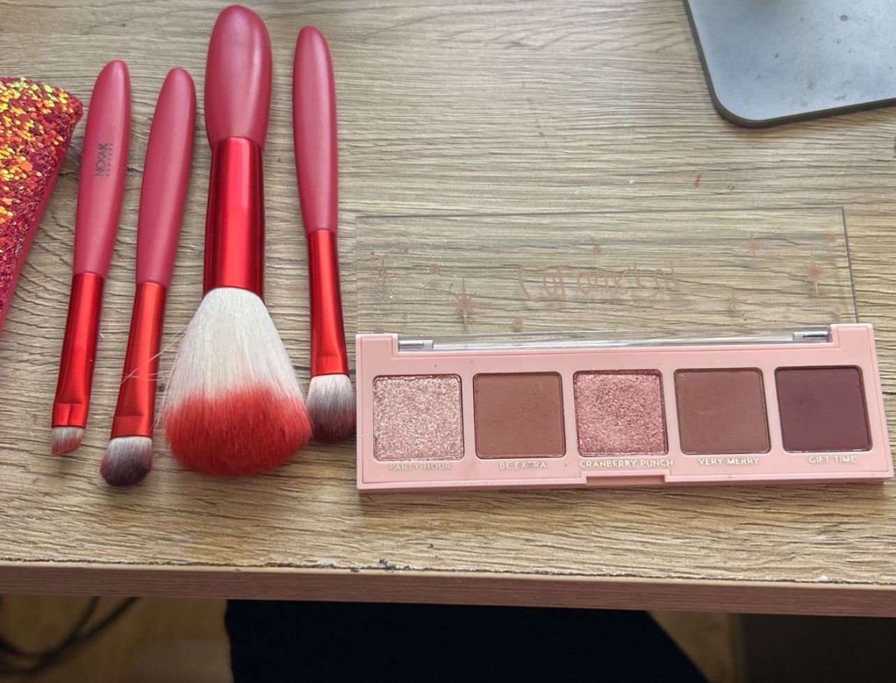 Brushes And Palette