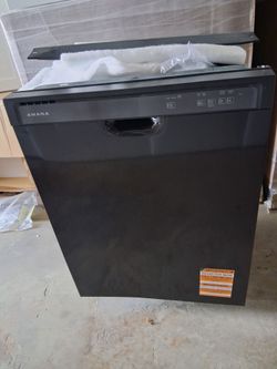 New  Amana
24 in. Front Built-In Tall Tub Dishwasher in Black with 3-Cycles 59 dBA