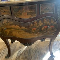 French Marble Top Commode (Bombay Chest)