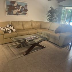 Leather Sectional