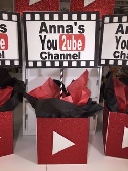 YouTube Birthday Party Decorations