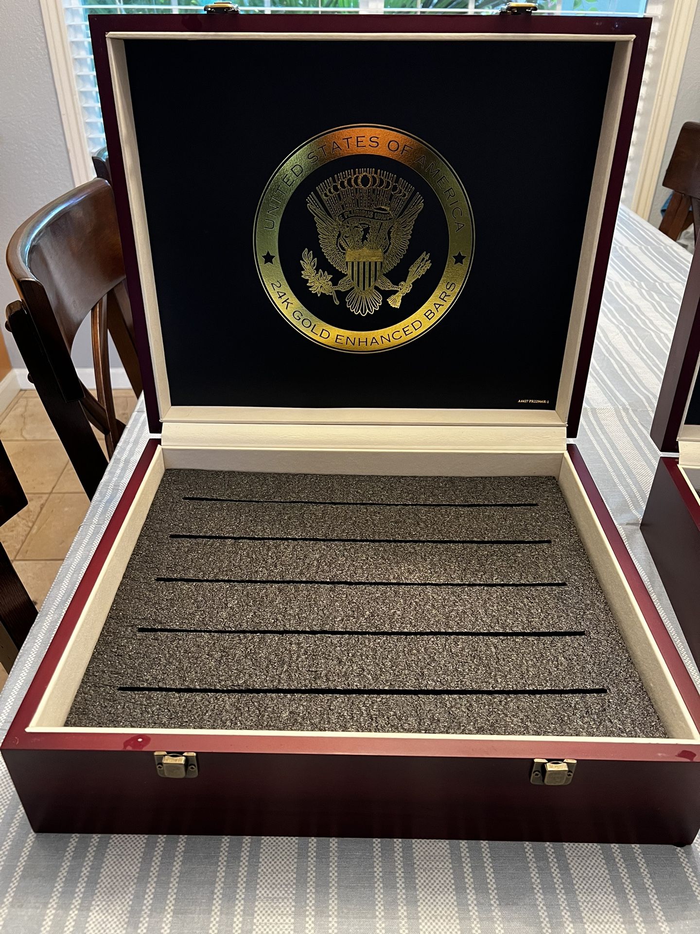 Gold And Silver Bar Display Cases