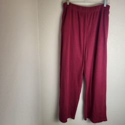 Woman Within Purple Workout Pants for Gym Or Leisure Women's Size 3X