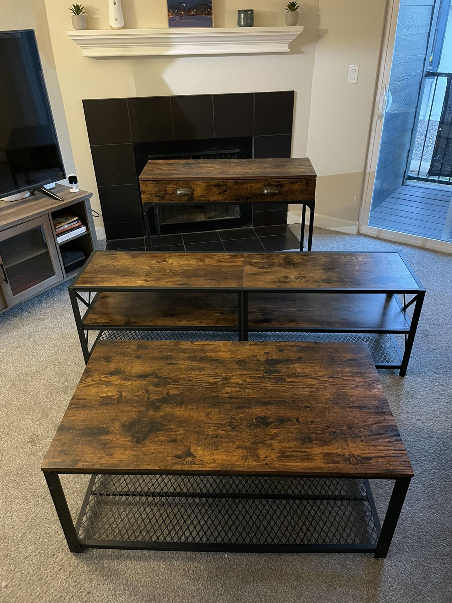 MUST GO NOW‼️ Tv Stand, Coffee Table, Entry Table, Wall Shelf 