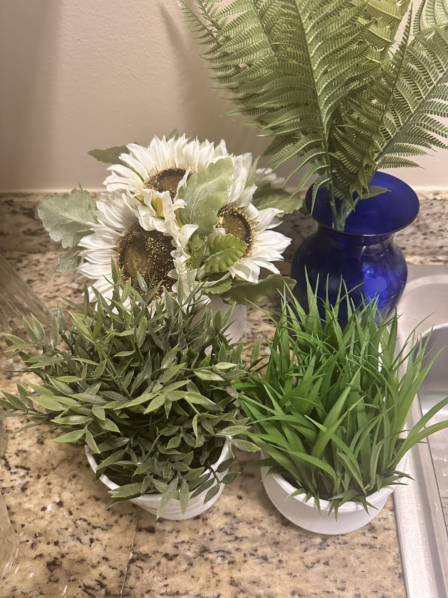 Decorative faux Plants
