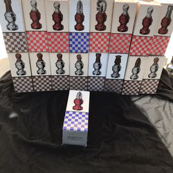 Collectible Avon Chess  cologne bottles new in the box 17 count $20 for all