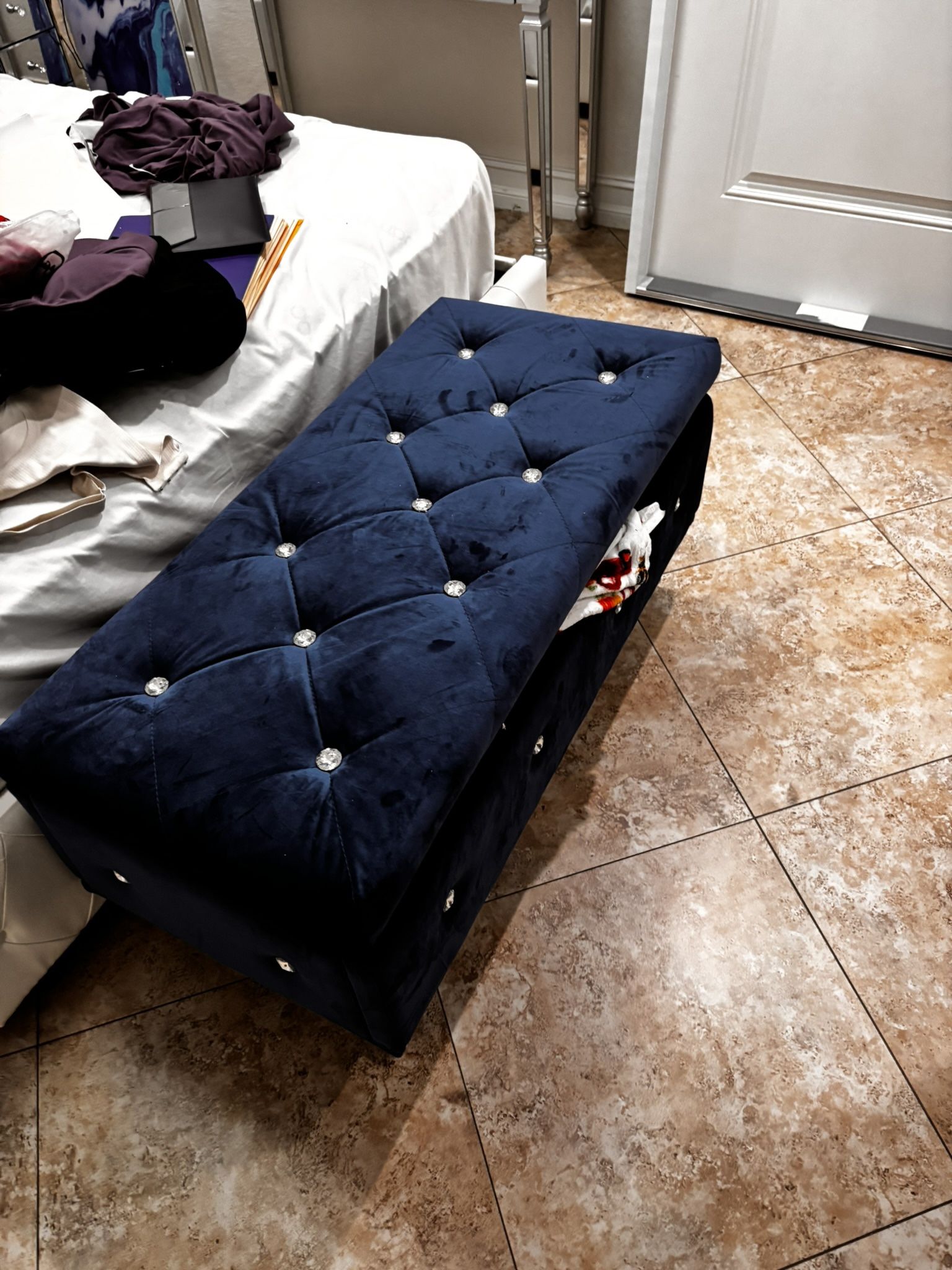 Queen Bed Frame With Mattress And Bench