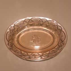Pink Depression Vegetable Bowl