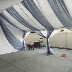 Draping Tables Chairs Canopy etc..