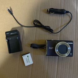 Canon PowerShot SX200 IS digital camera. 