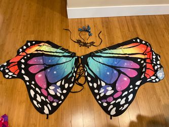 Halloween girl costume butterfly