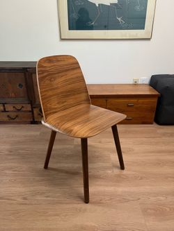 Authentic Muuto "Nerd" Dining Chair - Wood Veneer (Scandi / MCM)