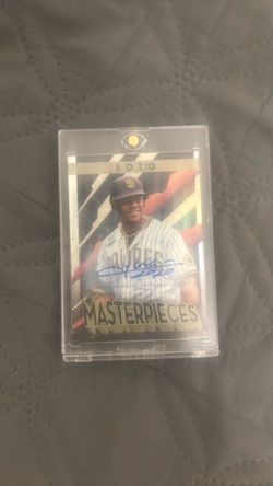 Juan Soto signed card