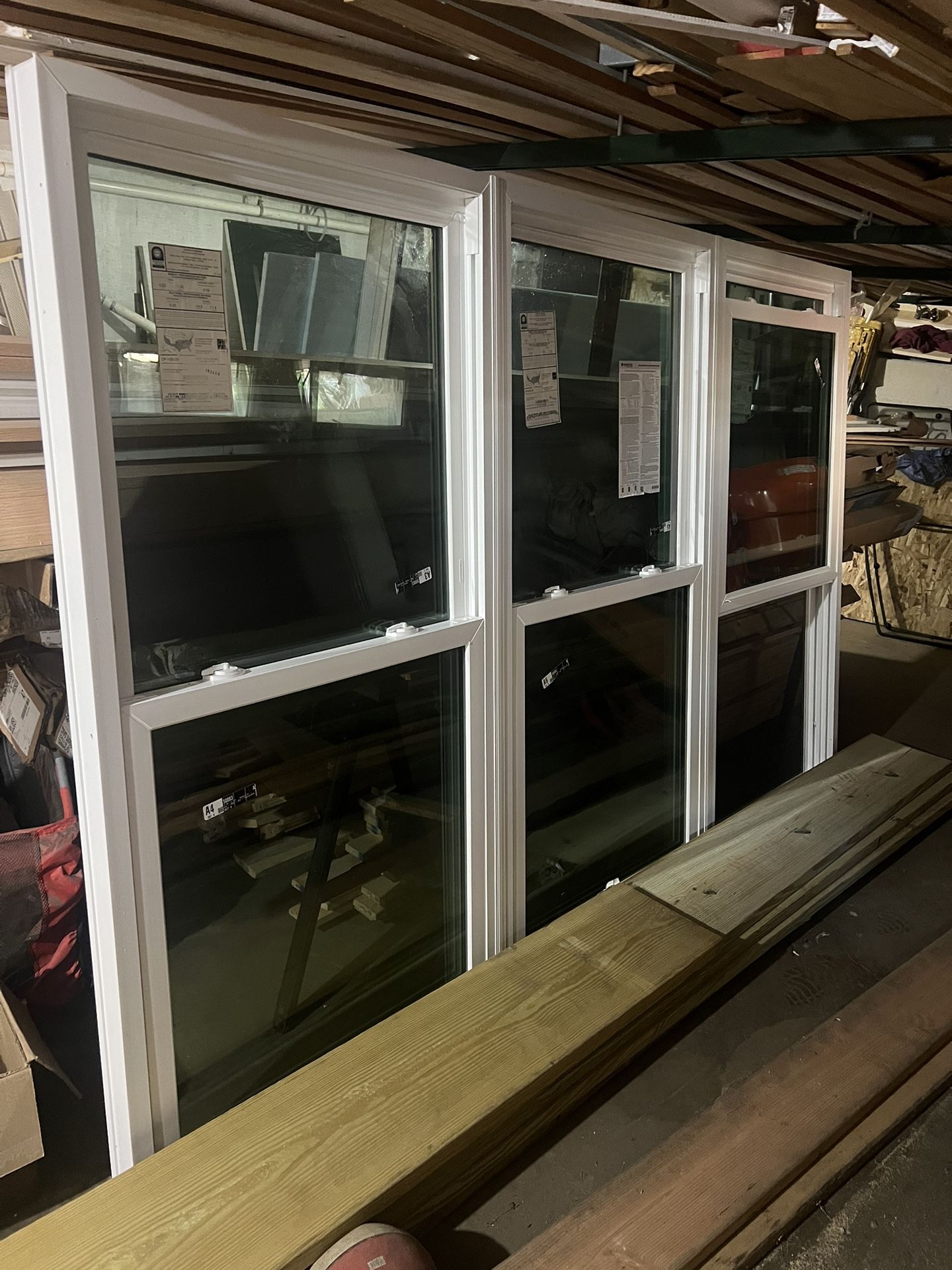 Brand New Triple Pane Tempered Glass Windows