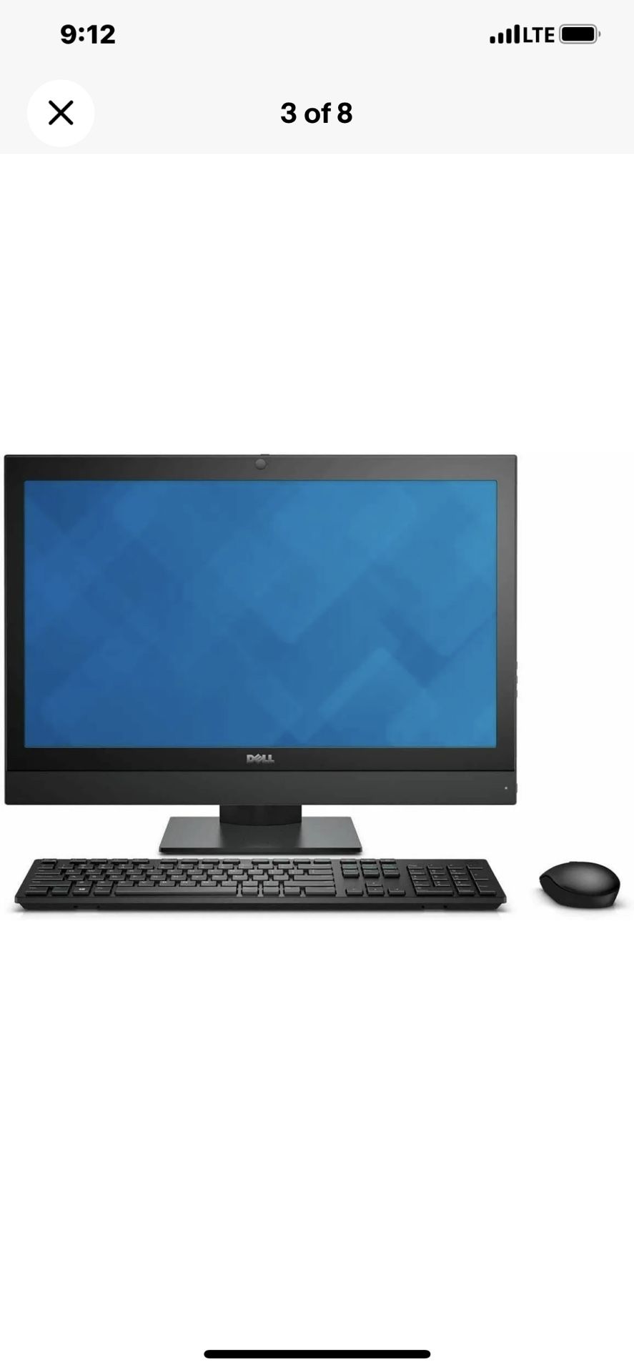 Dell All In One Computer I7 Processor Perfect Condition