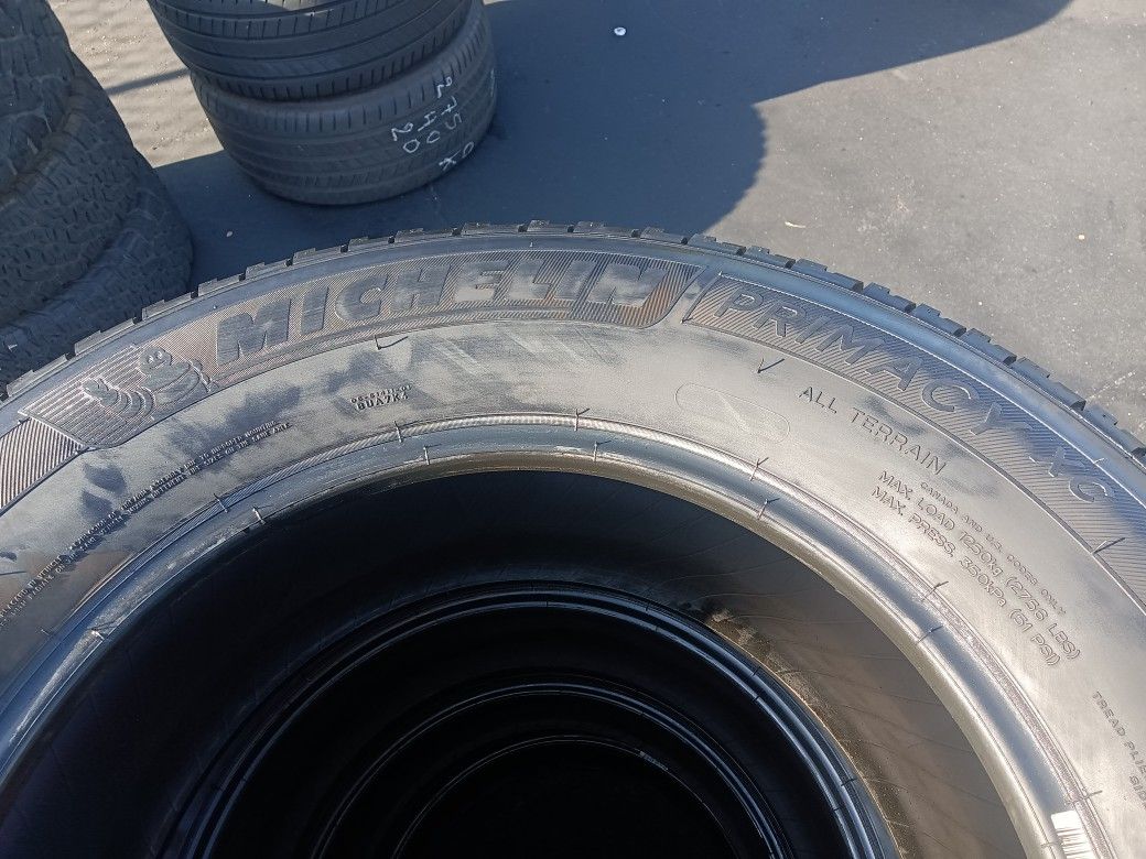 4 Llantas 275 65 R18 Michelin Primacy