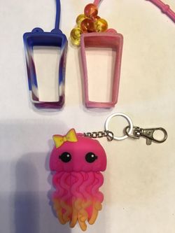 Hand sanitizer holders. Set