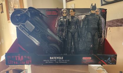 Batman Batcycle Toy Set