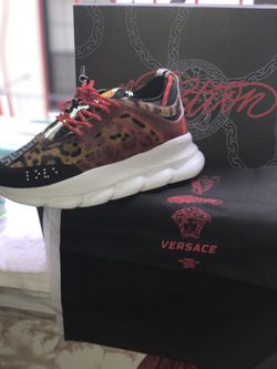 Versace Chain Reaction 2 Chainz Spotted Low-top Sneakers