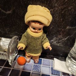 SMALL VINTAGE PLASTIC DOLL