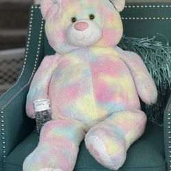 Massive Cotton Candy Teddy Bear. 