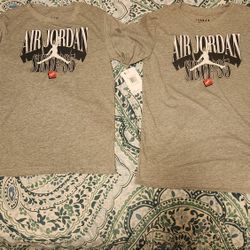 AIR JORDAN SHORT SLEEVE SHIRT BOYS SIZE L/XL NWT 