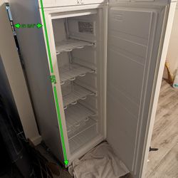 (UPDATED!) Upright Freezer 5.3 Cubic Feet Space Saver