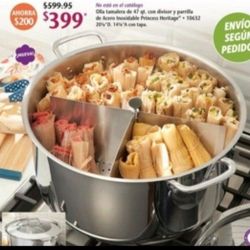 Olla De 47qt de Princess House Nueva En Su Caja 