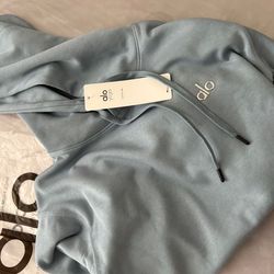 Baby blue ALO hoodie