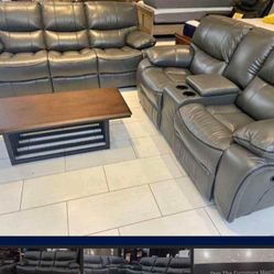 RECLINING SOFA AND LOVESEATS! $1099! WOW! WE SELL FOR LESS