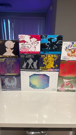 Sealed Pokemon Center ETB and UPC