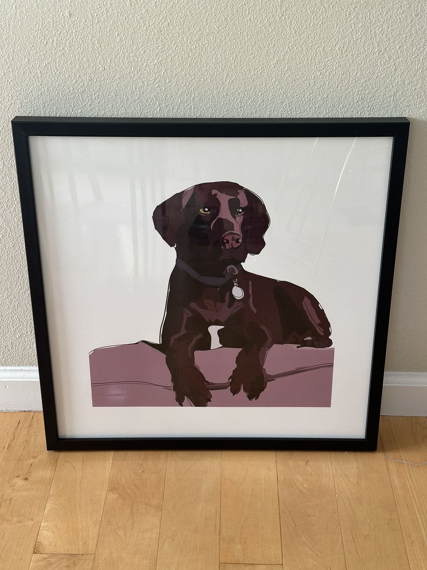 Doggie Framed Art Print