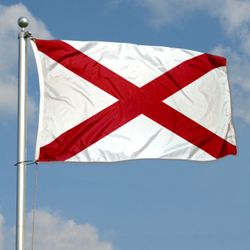 Alabama State Flag 3x5 Feet
