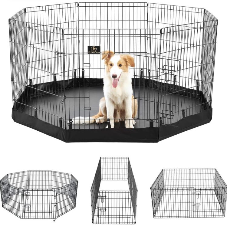 8 panel dog playpen (Never used)