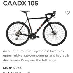 CANNONDALE CAADX 105