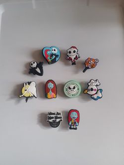 The Nightmare Before Christmas Croc Charms