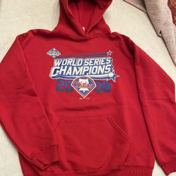 Phillies 2008 World Series sweatshirt child XL