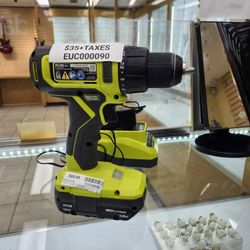 Ryobi Cordless 18v With 4.0 Ah Battery And Charger 