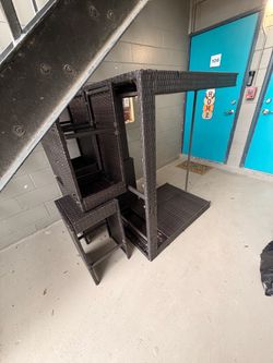 FREE - Rattan Patio Bar Set