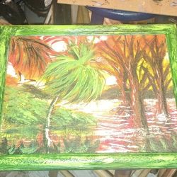 Alone Palm By D. Tynes Gibson 