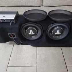 Custom-fit enclosure with two 12" 12TW3-D8 subwoofers — fits  2019-up Chevrolet Silverado or GMC Sierra 1500 Crew Cab trucks